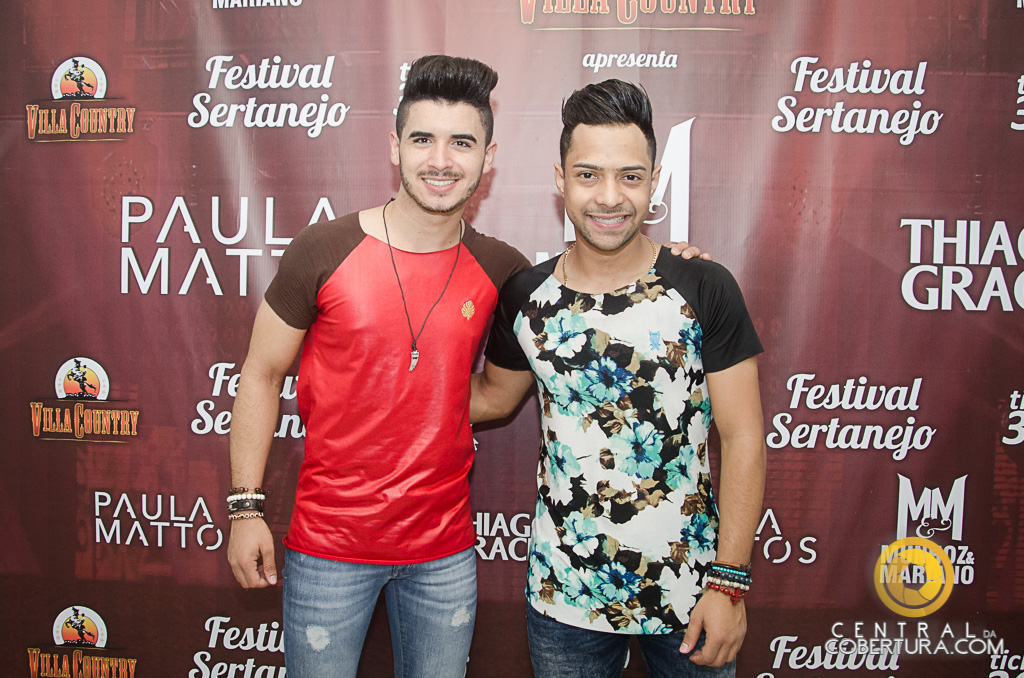 Festival sertanejo com Munhoz & Mariano e Paula Mattos