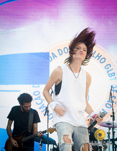 Show de Tamara Angel na Feira Cultural LGBT