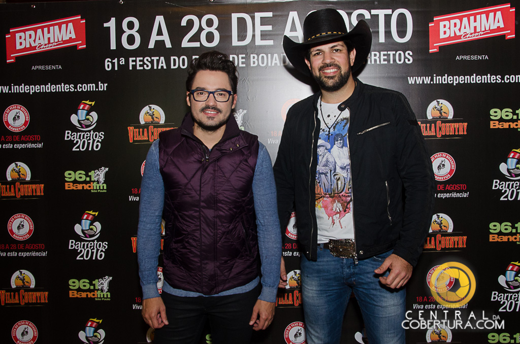 Bastidores no lançamento da Festa do Peão de Barretos 2016