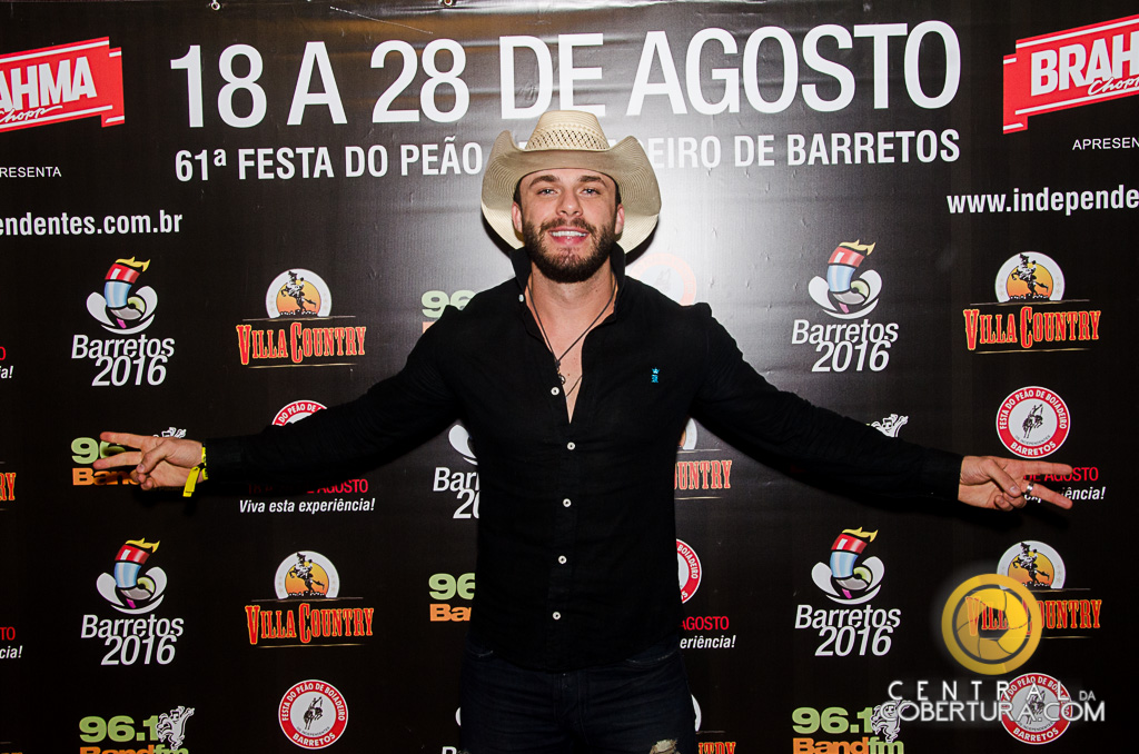 Bastidores no lançamento da Festa do Peão de Barretos 2016