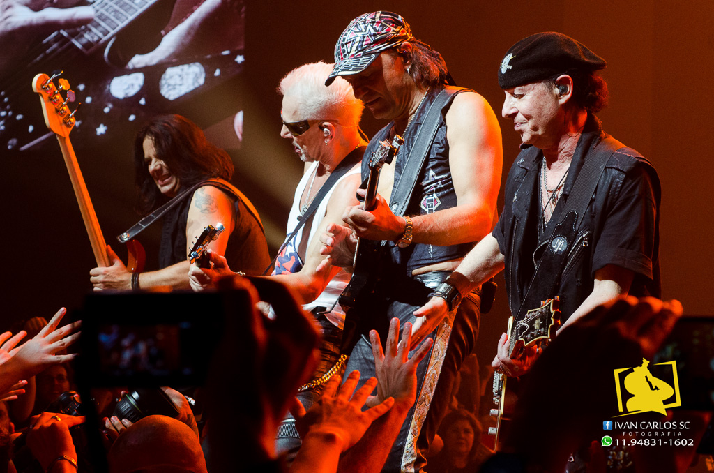 Show Scorpions em São Paulo