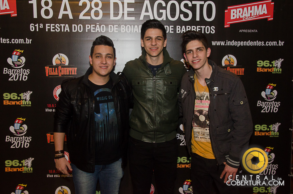 Bastidores no lançamento da Festa do Peão de Barretos 2016